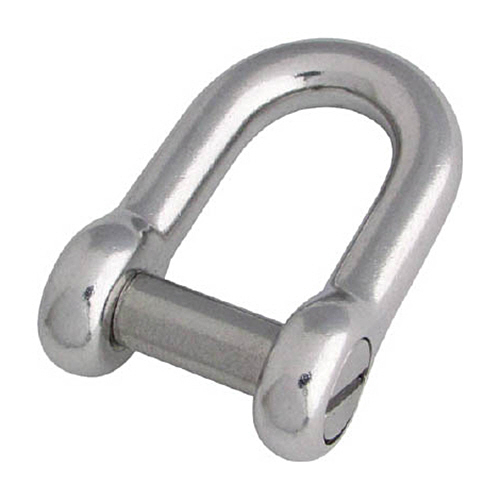 水本 ｽﾃﾝﾚｽ ﾈｼﾞ止め沈みｼｬｯｸﾙ 長さ32mm内幅16mm 1個画像