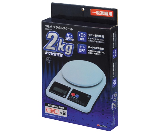 M＆M　デジタルスケール2kg　DSC-2000画像