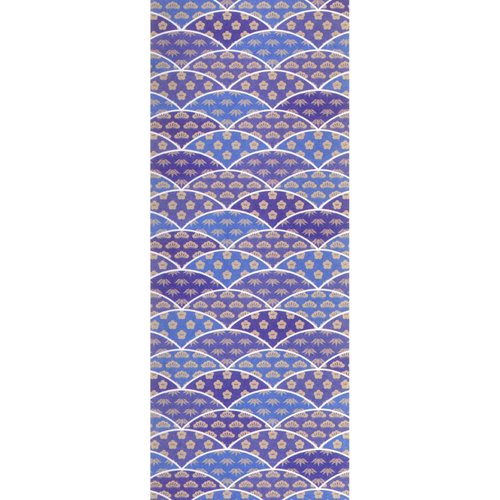 松竹梅シリーズ掛紙 蒼(54.5×8cm) 九州紙工 [ケース販売]