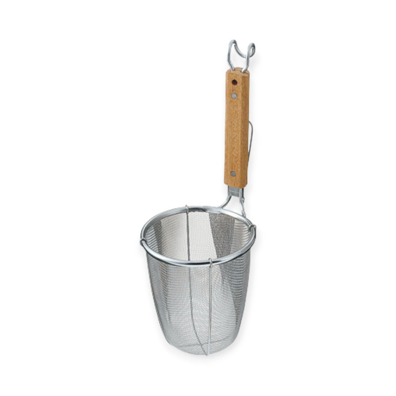 調理用品 TS ラーメン専用パワーてぼ 深型 極細麺用(16メッシュ)10129画像