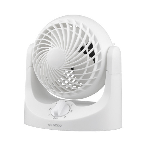 卓上扇　マカロンｍｉｎｉ固定式　ホワイト画像