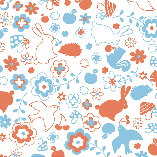 包装紙 ﾚﾄﾛｶﾞｰﾘｰ 半才判 1ﾊﾟｯｸ(50枚)画像