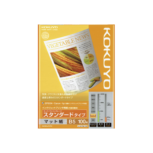 ＩＪＰ用紙　ＳＦＧ　スタンダード　Ｂ５　１００枚画像