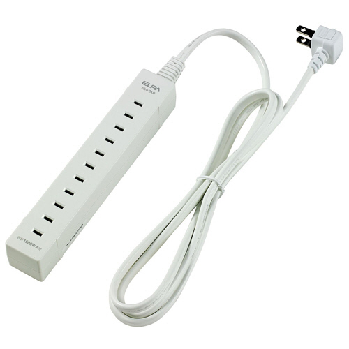 ﾌﾘｰ挿し込み式ｽﾘﾑﾀｯﾌﾟ 5個口 1.5m 1個画像