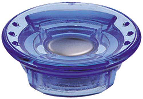 超強力マグネット＜ネオマグ＞φ２５ｍｍ　透明ブルー画像