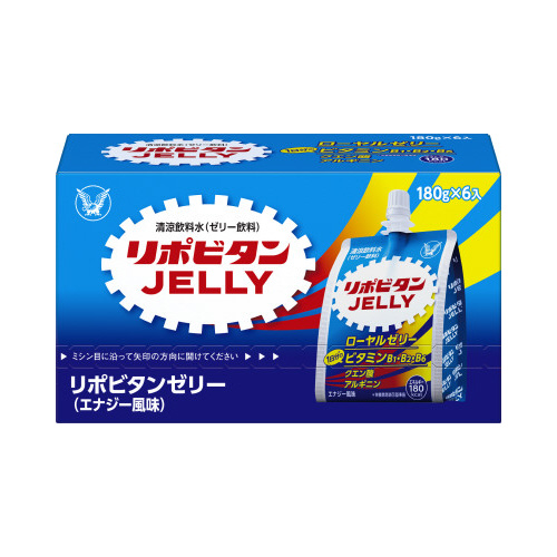 リポビタンゼリー　１８０ｇ　６個画像