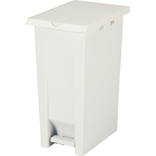 ﾀﾞｽﾄﾎﾞｯｸｽ ﾍﾟﾀﾞﾙ式2枚ﾌﾀ 70L ﾎﾜｲﾄ 1個画像