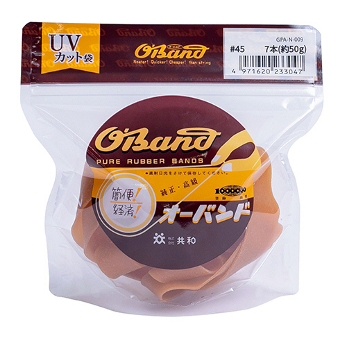 ｵｰﾊﾞﾝﾄﾞ #45 内径114.5mm 50g入 透明袋 1袋画像