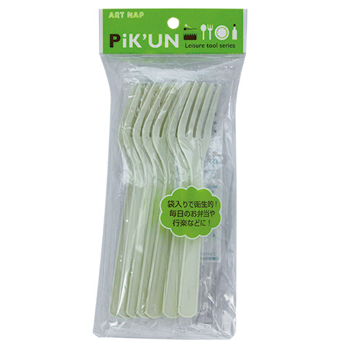 使い切り食器 袋入ﾌｫｰｸ 約160mm 1ﾊﾟｯｸ(10本)画像