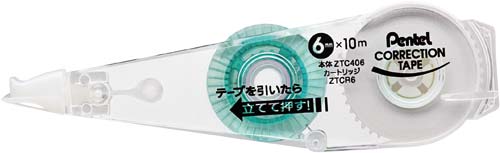 修正テープカチット専用カートリッジ６．０ｍｍ１０個