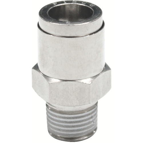 ﾁｭｰﾌﾞﾌｨｯﾃｨﾝｸﾞﾌﾞﾗｽ ｽﾄﾚｰﾄ ｶﾊﾞｰ付 1個画像