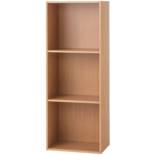 ｶﾗｰﾎﾞｯｸｽ 3段 A4対応 幅418×奥行290×高さ1110mm ﾅﾁｭﾗﾙ 1台