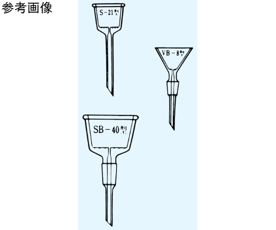 桐山ロート TS摺部足摺なし 目皿径8画像