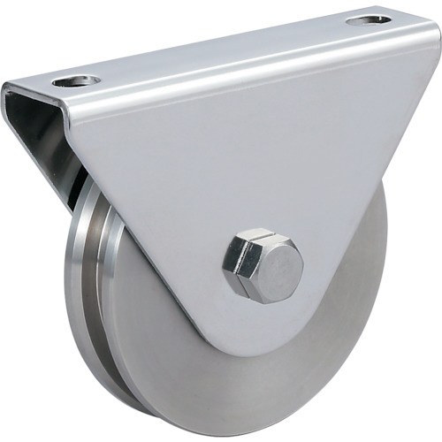 SUS製重量用戸車枠付V型 200024737 1個画像