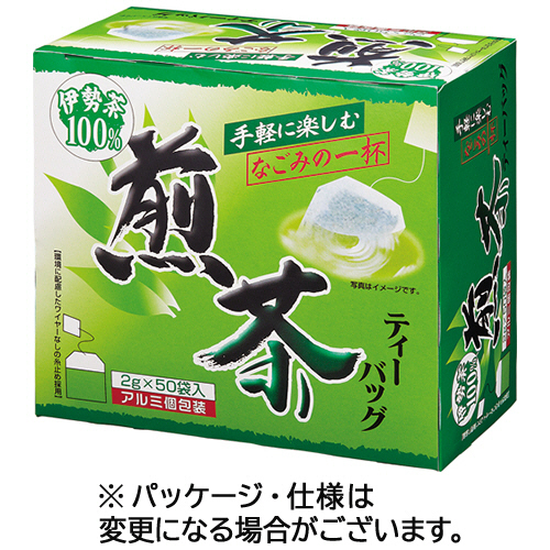 伊勢茶ﾃｨｰﾊﾞｯｸﾞ 煎茶 1箱(50ﾊﾞｯｸﾞ)画像