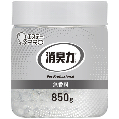 消臭力 業務用消臭剤 ﾋﾞｰｽﾞﾀｲﾌﾟ 大容量 無香料 本体 850g 1個画像