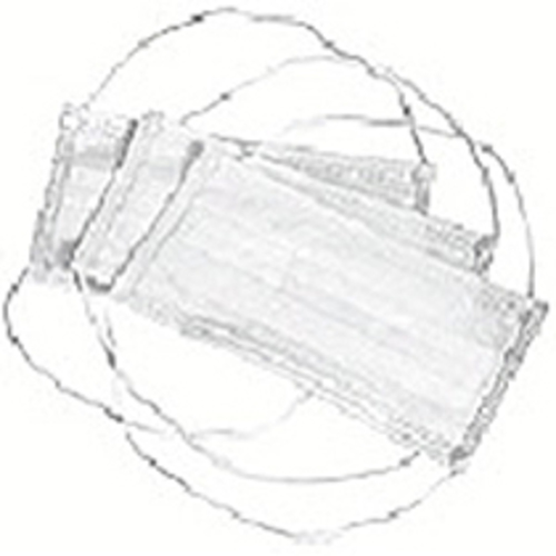 3層不織布ﾏｽｸ(ｵｰﾊﾞｰﾍｯﾄﾞﾀｲﾌﾟ) 1箱(50枚)画像