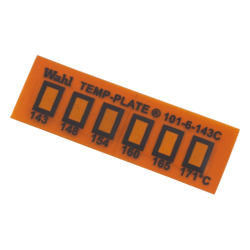 テンプ・プレート（不可逆性） 6点表示 1箱（10枚入）画像