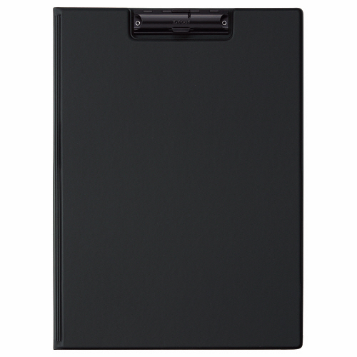 ｸﾘｯﾌﾟﾎﾙﾀﾞｰ A4ﾀﾃ ﾌﾞﾗｯｸ 1枚画像