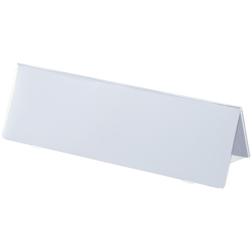 ｶｰﾄﾞ立てV型 250×80mm 透明 1個画像