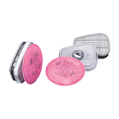 有機ｶﾞｽ用吸収缶 L3ろ過材付き 1組(2個)画像