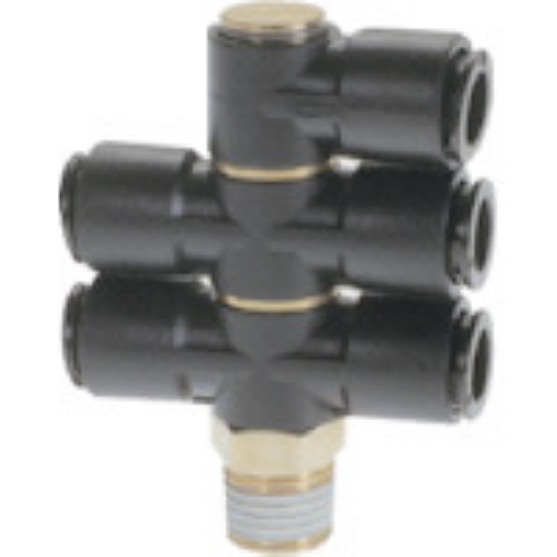 ﾌｼﾞﾄﾘﾌﾟﾙﾊﾞﾝｼﾞｮｰ(樹脂) 8mm R1/4 1個画像