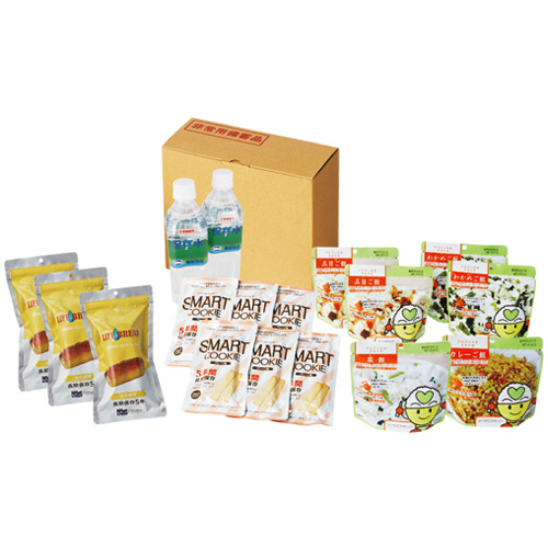 EMERGY 3日分食料備蓄ｾｯﾄIII A4ﾎﾞｯｸｽﾌｧｲﾙ型 1ｾｯﾄ画像