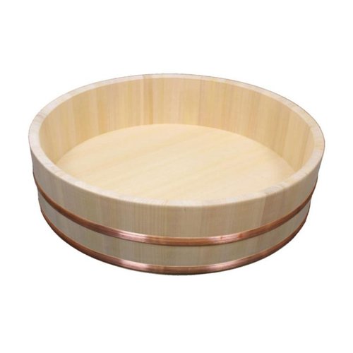 調理用寿司桶 飯台(サワラ製) 48cm 2.5升 雅漆工芸