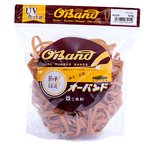 ｵｰﾊﾞﾝﾄﾞ #1020 内径254mm 500g入 透明袋 1袋画像