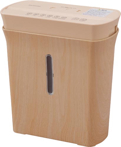 パーソナルシュレッダー　クロスカット　ベージュ画像