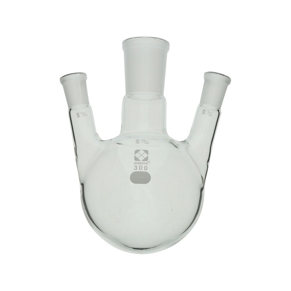 共通摺合三口丸底フラスコ　300mL