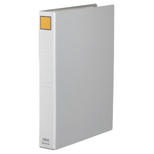 ｷﾝｸﾞﾌｧｲﾙG A3ﾀﾃ 400枚収容 40mmとじ 背幅65mm ｸﾞﾚｰ 1冊画像