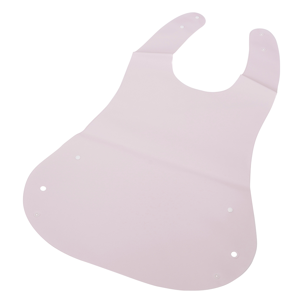 かびにくい食事用エプロン（ポケットタイプ）　ピンク画像