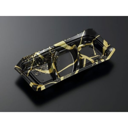 中央化学 軽食容器 CT ゆう22-11 T 継ぎBK-BK 本体画像