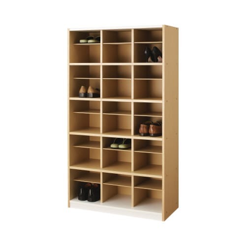 ＰＬスリッパシューズラック２　ハイ　３列　３０足用画像