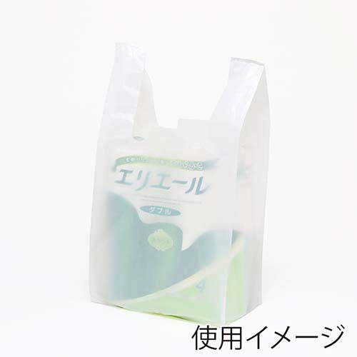 エンボス加工ありの便利なハンガータイプのレジ袋