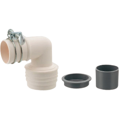 洗濯機排水ﾄﾗｯﾌﾟ用ｴﾙﾎﾞ(VU) 1個画像