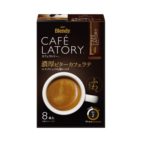 ブレンディカフェラトリー濃厚ビターカフェラテ８本画像
