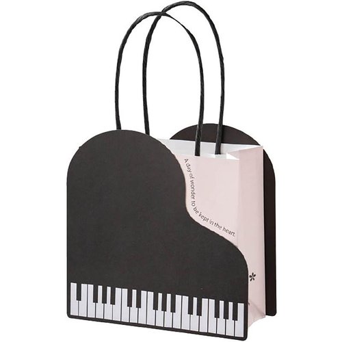 ラッピング用品 PIA-M1P ピアノペーパーバッグ-1(20枚) ヘッズ画像