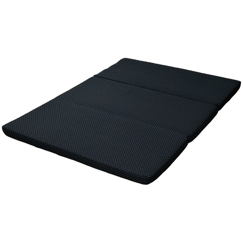 高弾性ﾊｲｴﾝﾄﾞﾏｯﾄﾚｽ ﾊﾞｸﾐﾝ ﾀﾞﾌﾞﾙ ﾌﾞﾗｯｸ 1枚画像