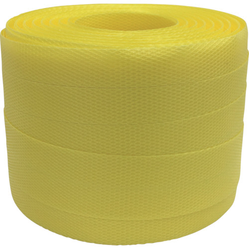 梱包用品 PPﾊﾞﾝﾄﾞ 15.5mm×100m ｲｴﾛｰ 1個画像