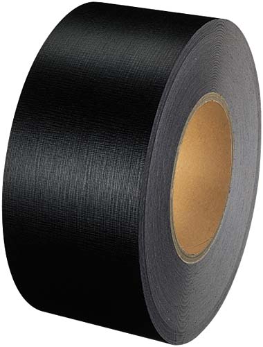 製本テープ業務用ペーパークロス７５ｍｍ×５０ｍ黒画像