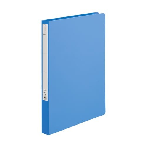 パンチレスファイル厚とじ　青Ａ４縦背幅２５ｍｍ画像