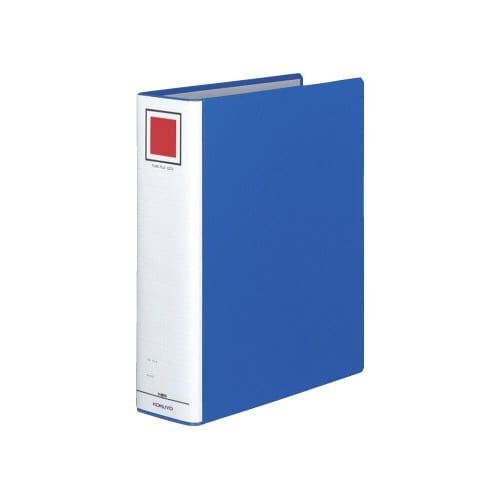 チューブファイル＜エコ＞青Ａ４縦背幅８５ｍｍ画像