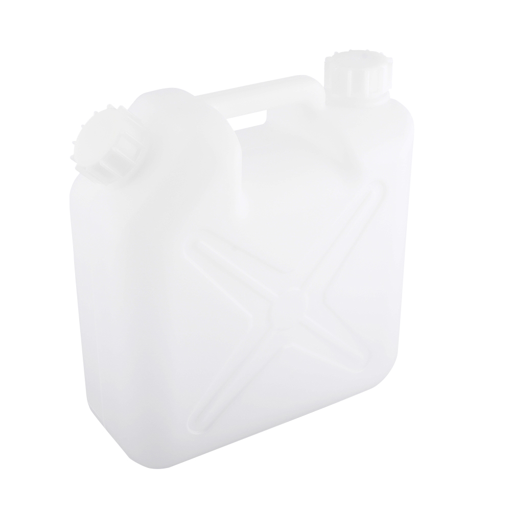 廃液回収容器（チューブ接続キャップ用） 10L容器本体 2口 ジャバラノズルなし画像