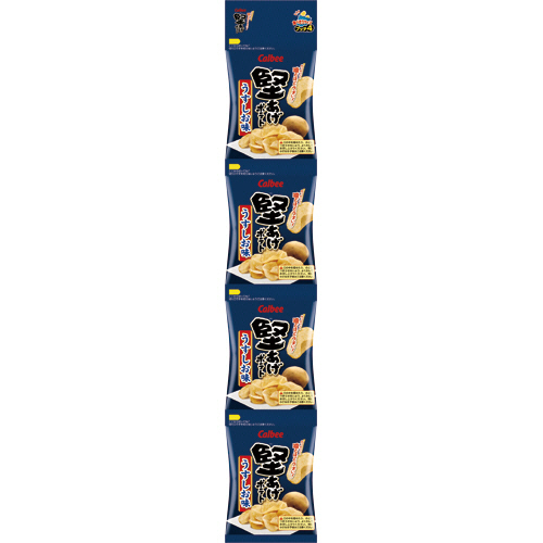 堅あげﾎﾟﾃﾄ ﾌﾟｯﾁ4 うすしお味 60g(15g×4袋)/ﾊﾟｯｸ 1ｾｯﾄ(10ﾊﾟｯｸ)画像