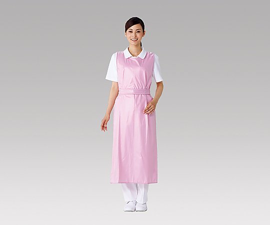 入浴介助エプロン（防水加工）　ピンク画像