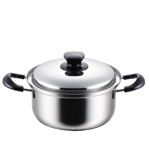 両手鍋 20cm IH対応 インテグレート ステンレス 日本製