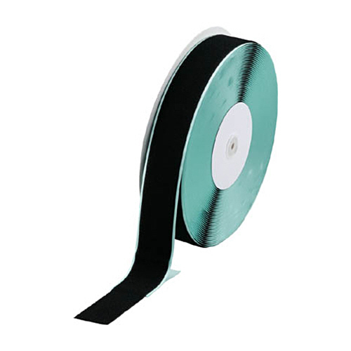 ﾏｼﾞｯｸﾃｰﾌﾟ 糊付B側 50mm×25m 黒 1巻画像