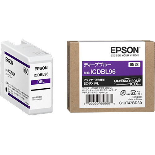 ｲﾝｸｶｰﾄﾘｯｼﾞ ﾃﾞｨｰﾌﾟﾌﾞﾙｰ ICDBL96 1個画像